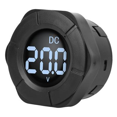 Rundes digitales LCD-Display DC0 300V Voltmeter Auto-Spannungsmesser Monitor Volt-Tester