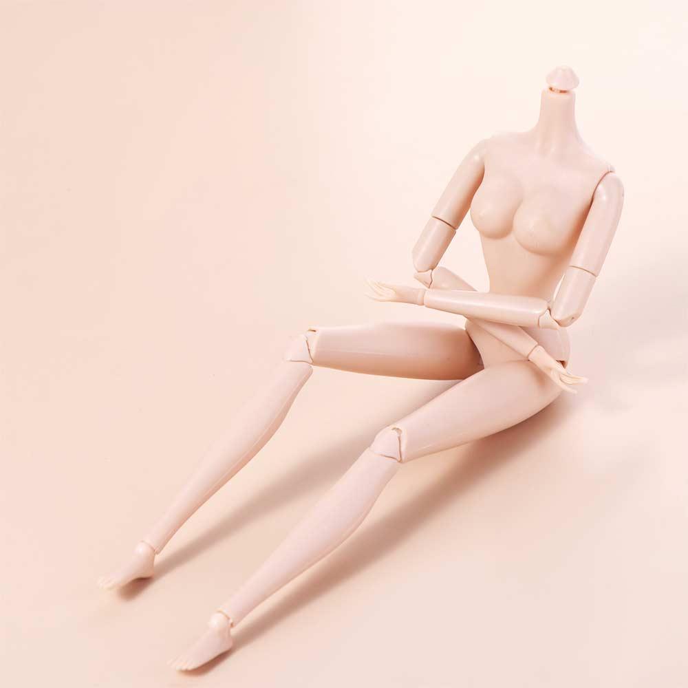Movable Jointed Nude BJD Dolls 1/6 Doll Super Model Doll White Skin Nude Doll Toys  DIY Accessories