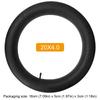 Bike Inner Tube with AV Schrader Valve Wided Spare Tube Butyl Rubber MTB Fat Inner Tube for E-Bike MTB Fat Beach Bikes