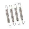 BULLSPANN Motorcycle Universal Exhaust Pipe Springs 80mm Stainless Steel Exhaust Pipe Spring Hook Retrofit