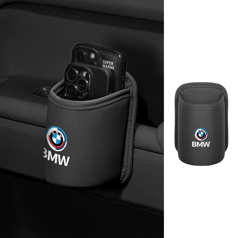 BAGI7 2026 Car Sticker Car Door Bracket Cup Holder Drink Storage Box Interior Organizers For BMW X1 X2 X3 X4 X5 X6 X7 F31 F48 F01 E46