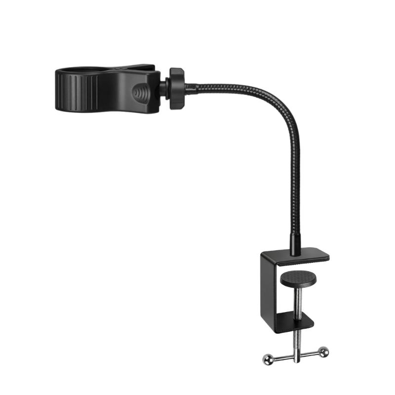 Flexible Gooseneck Microphone Stand Arm 4 Optional Lengths for Precise Stable Positioning in Recording Streaming