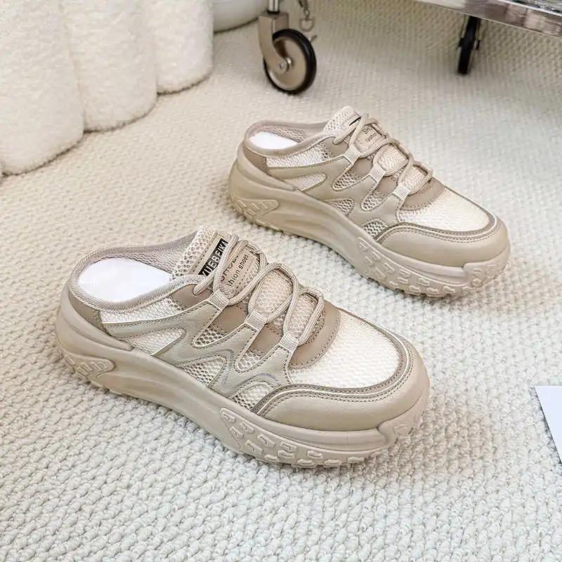Fashion Height Increasing Hiphop Women's Female Moccasin Shoes Woven Loafers Ladies Luxury White Ladies Sneakers Sport Technologies