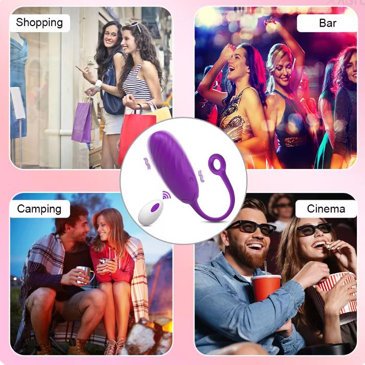 Wireless Vibrator Egg Remote Control G-Spot Clitoris Simulator Vagina Massage Vibrating Love Eggs Sex Toys Adult Goods for Women