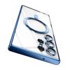 Luxury Plating Magnetic Case For Samsung Galaxy S21 S23 Fe S24 Ultra S22 Plus Apple Magsafe Cover 10H 6K Glass Camera Protect