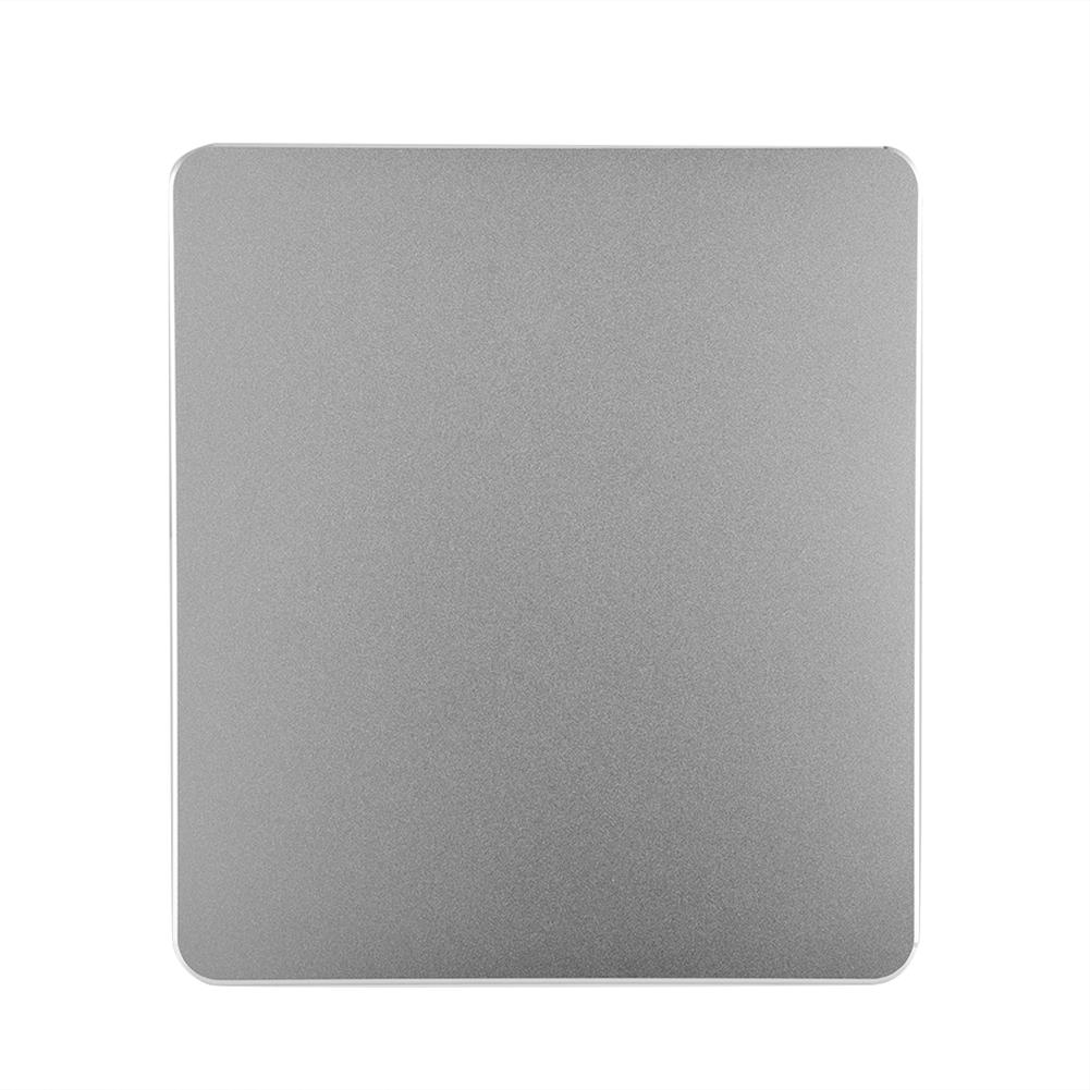 Aluminum NOn slip Gaming Mouse Pad Mat Double Sided Accurate Control Mousepad for PC Black