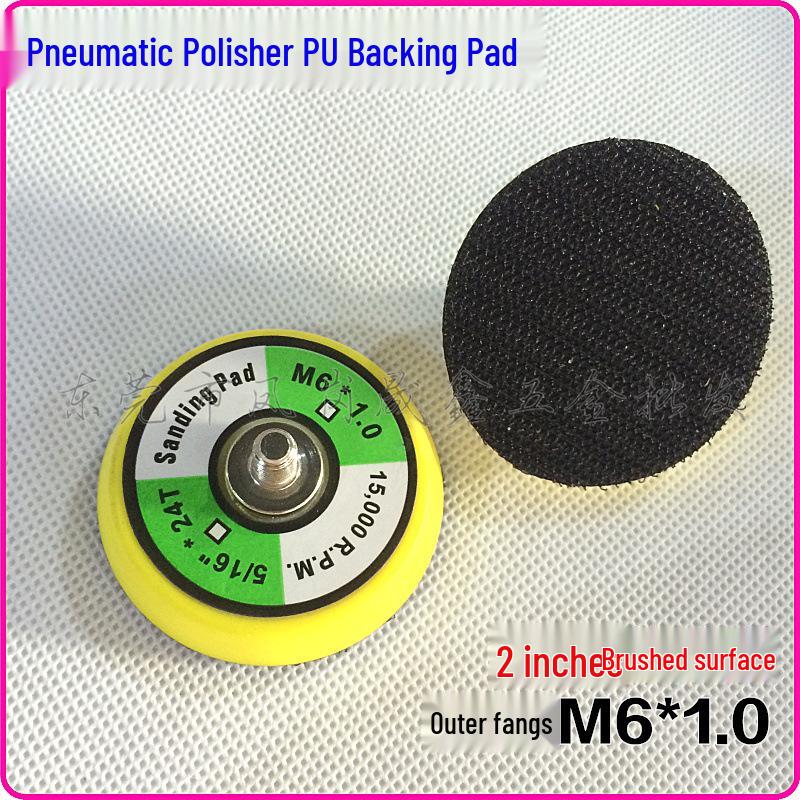 2-inch Pneumatic Flocking Polisher Base - Dedicated Sander Tray 2-inch Base