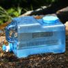 Water Dispenser Carrier with Faucet Large Capacity Emergency Water Barrel Container for Vehicle Car Outdoor Camping Bucket