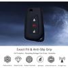 Key Fob Cover Hybrid Corolla: 3 Buttons Silicone Remote Case Protector Fit for Toyota RAV4 CHR IM Hybrid Hilux Avensis Scion iQ tC iM xB Corolla 2013