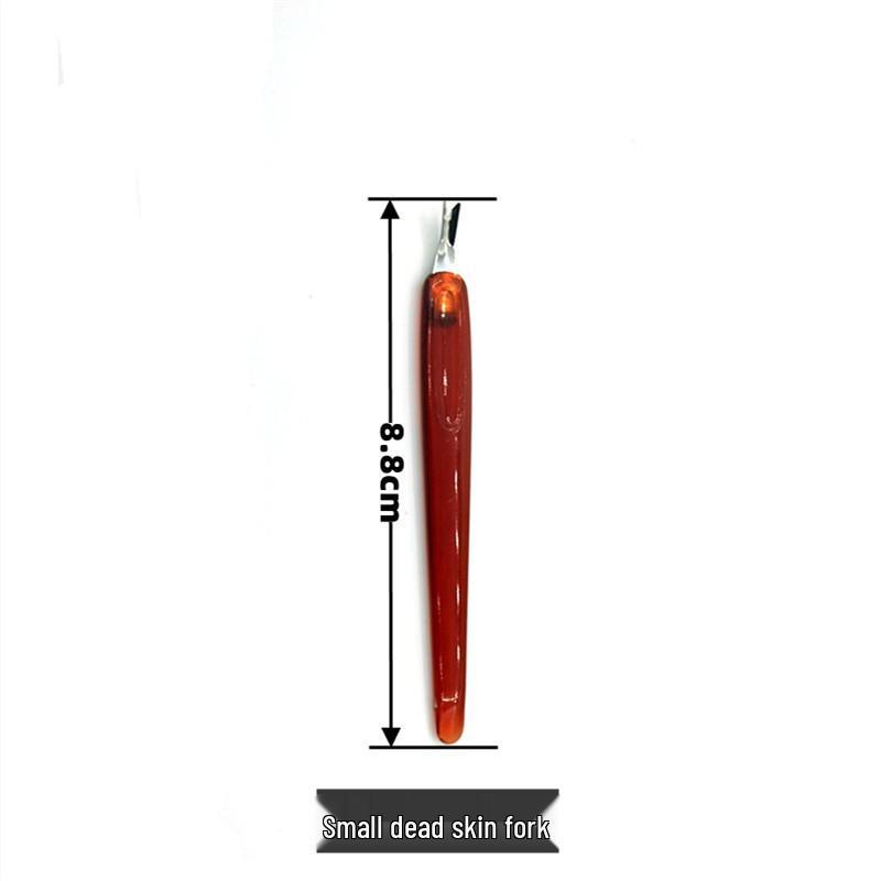 

Dead Skin Fork Manicure Set: Large & Small Cuticle Removers with Cuticle Pusher