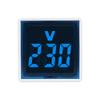 AC 220V/230V LED Voltmeter EU Plug Socket Square Volt Tester Detector Monitor 50-500V Digital Voltage Meter Indicator