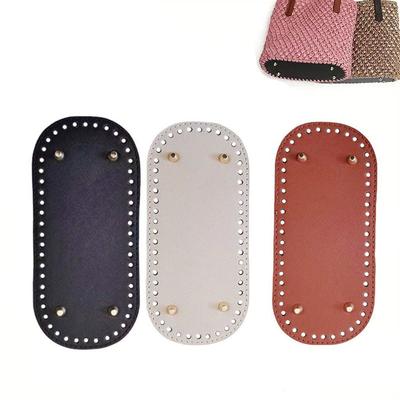 4Pcs/Set 22* 10cm DIY Hand-Woven Bag Bottom Set Pu Bag Accessories Bottom Plate
