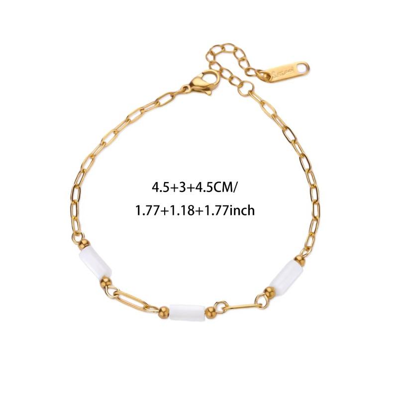 

Wind dopamine new stainless steel plated pin bracelet women s fashion versatile jewelry