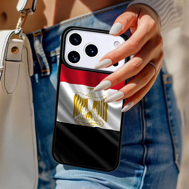 Yemen Flag Coat of Arms Phone Case For iPhone 17 Air 14 15 13 12 Max Cover For Apple 16e 11 Pro Max Plus Coque