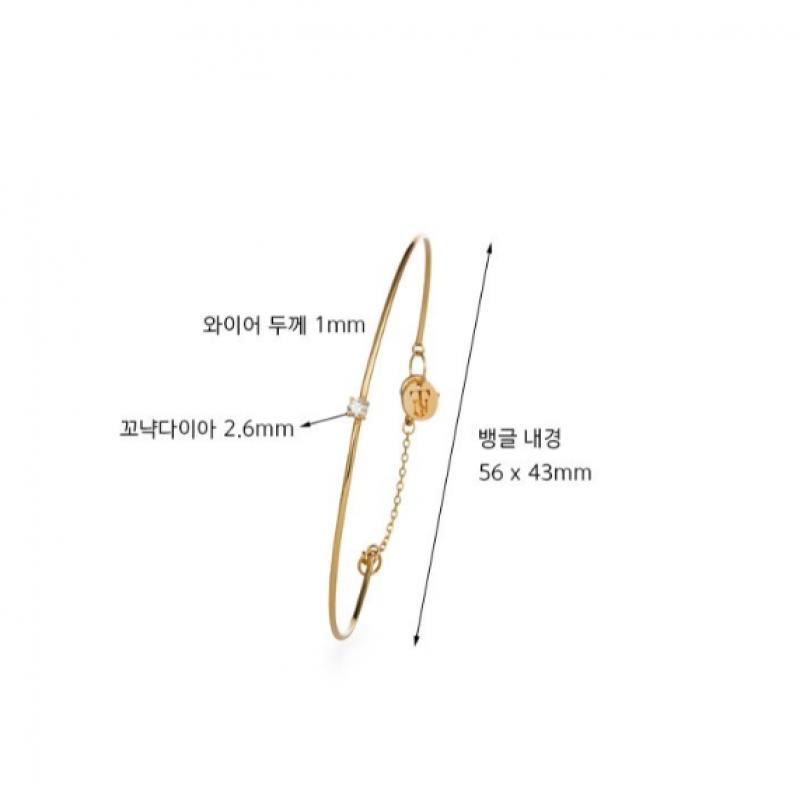 Tani By mineTani Louisa Diamond Bangle Gt23lsb5