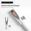 Durable Duckbill Metal Eyebrow Pencil Sharpener for Clumsy & Lazy Users - Lifetime Use