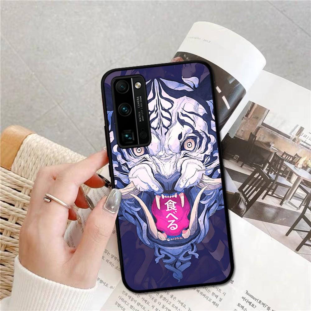 Samurai Oni Mask Phone Case For Huawei Honor 10 Lite 9 20 7A 9X 30 50 60 70 Pro Plus Soft Silicone Cover