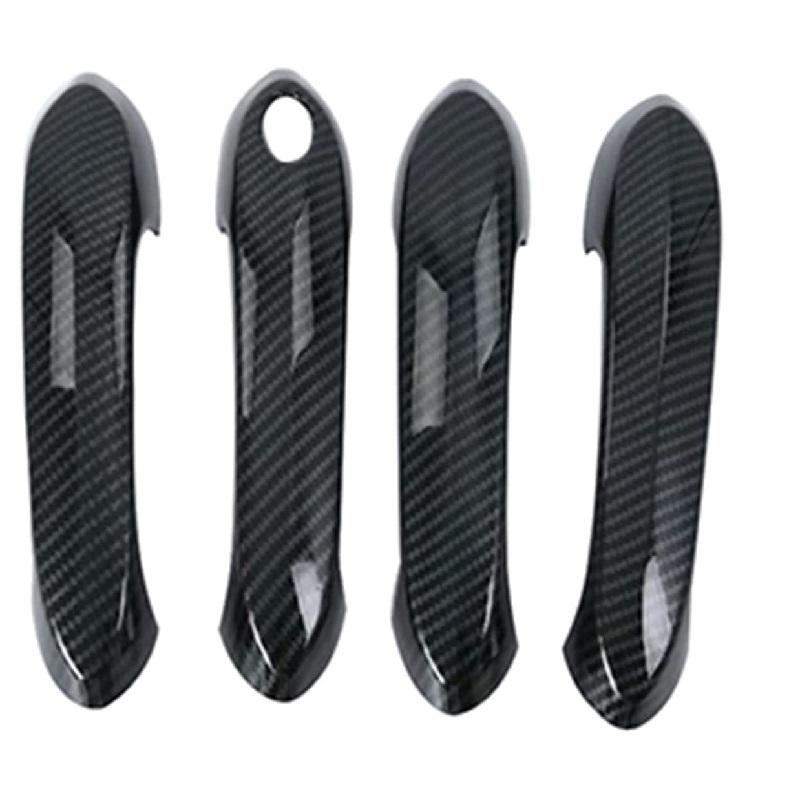 Car Exterior Door Handle Cover Trim ABS Carbon Fiber For BMW 3 5 6 8 X3 X4 X5 X6 X7 2017 2018