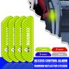 Car Door Safety Warning Reflective Mark Emblems Sticker Car 3D Sticker For Clio Laguna 2 Megane 2 3 Duster Logan Captur