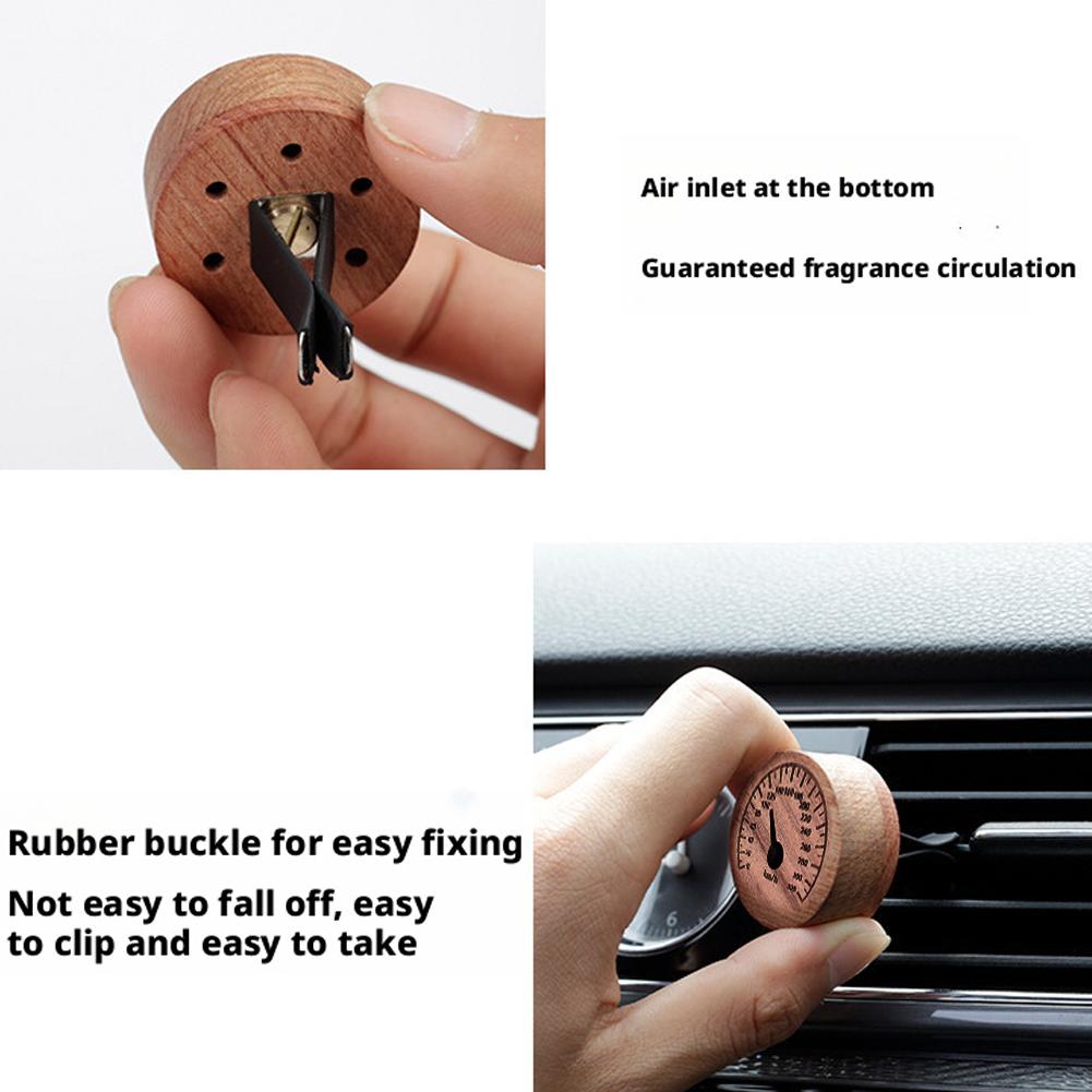 Woodsy Decor Wooden Wooden Car Diffuser Rosewood Carved Clip Exquisite Freshener Car Car Air Decoration Fragrant Auto Expan D8L4