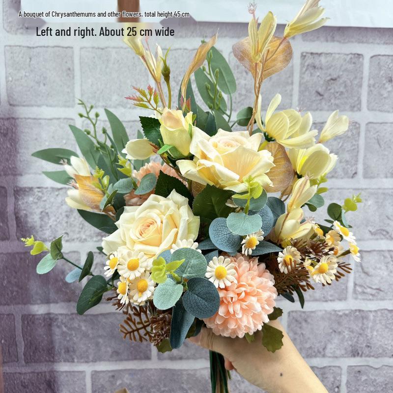 Premium Artificial Flower Bouquet for Home, Office, or Hotel Decor