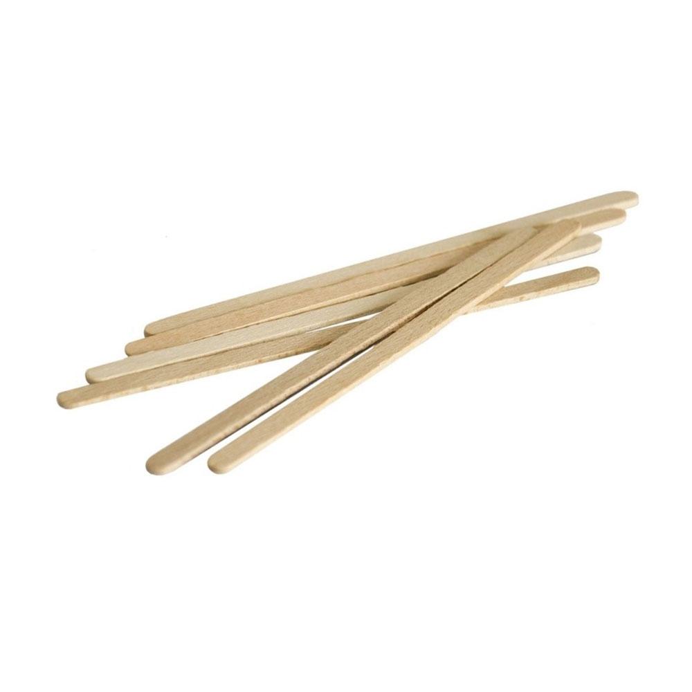 Small Wooden Spatula, Cosmetic Spatula for Waxing 100 Pcs