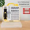 32-in-1 Two-Way Ratchet Screwdriver Set for Home Repair and Appliance Assembly