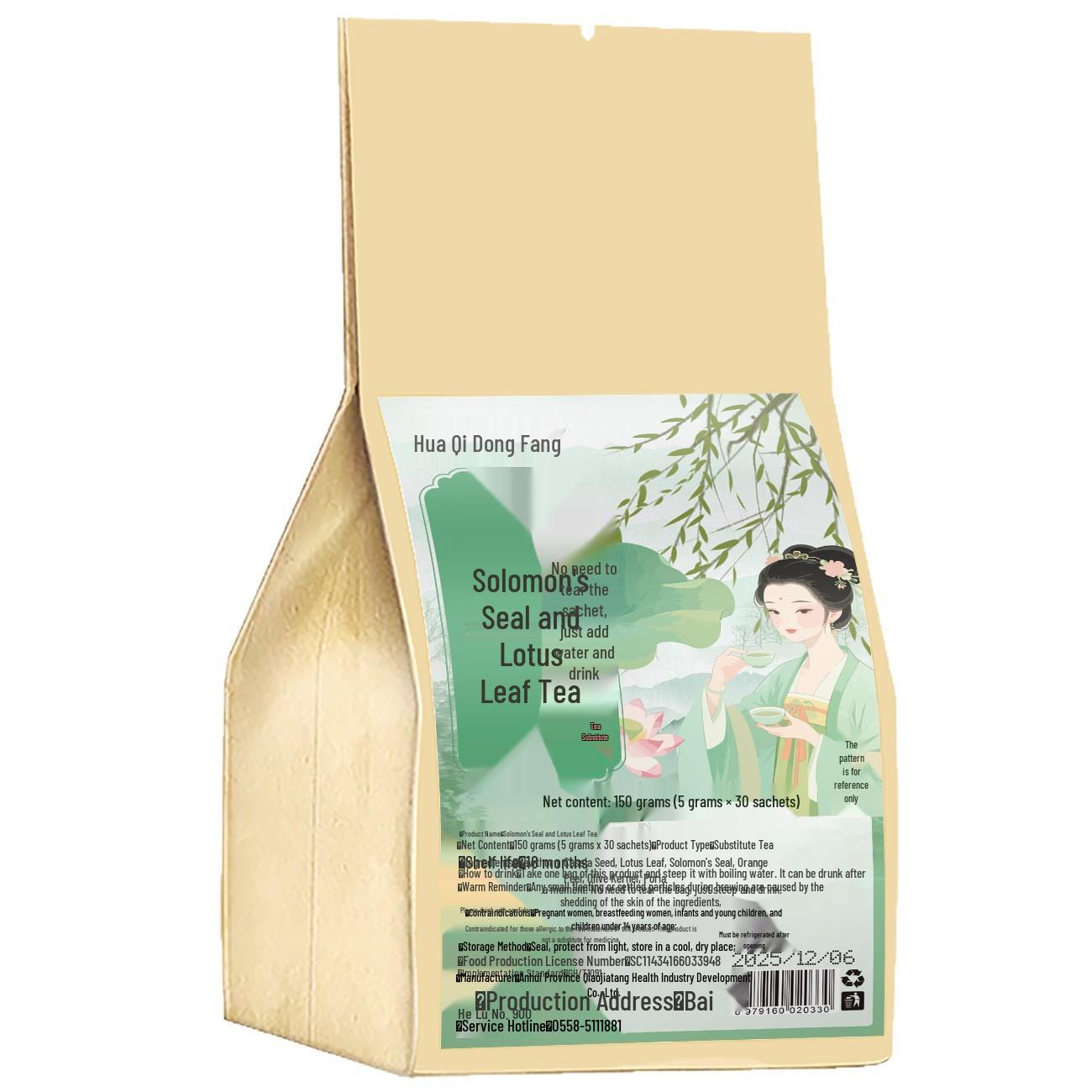 Yuzhu Lotus Leaf Health Flower Tea Bags