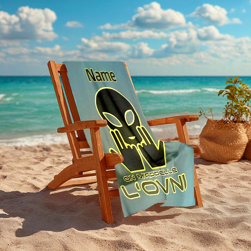 Personalized customized proof beach towel with Jul rapper pattern - soft, absorbent,quick-drying,perfect swimming,camping&bathing