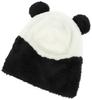 Von Beanie PANDA HOOD WATCH KIDS Schwarz [Sense Grace]