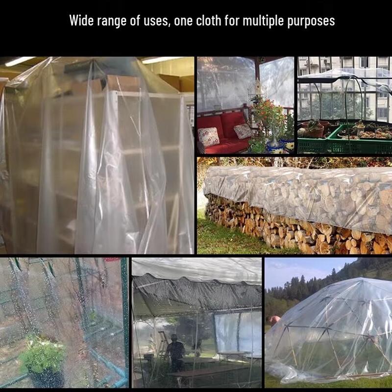 Heavy-Duty Transparent PE Protective Film