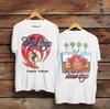 Maglietta a 2 lati del tour 1983 dei The Beach Boys