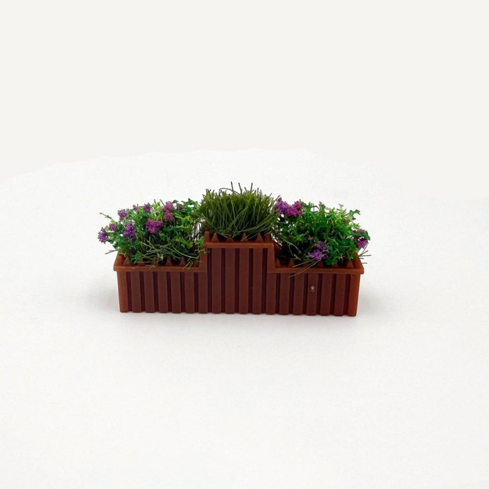 1:12 Scale Cherry Blossom Flowers Lifelike Garden Lifelike Artificial Flower Doll House Decor