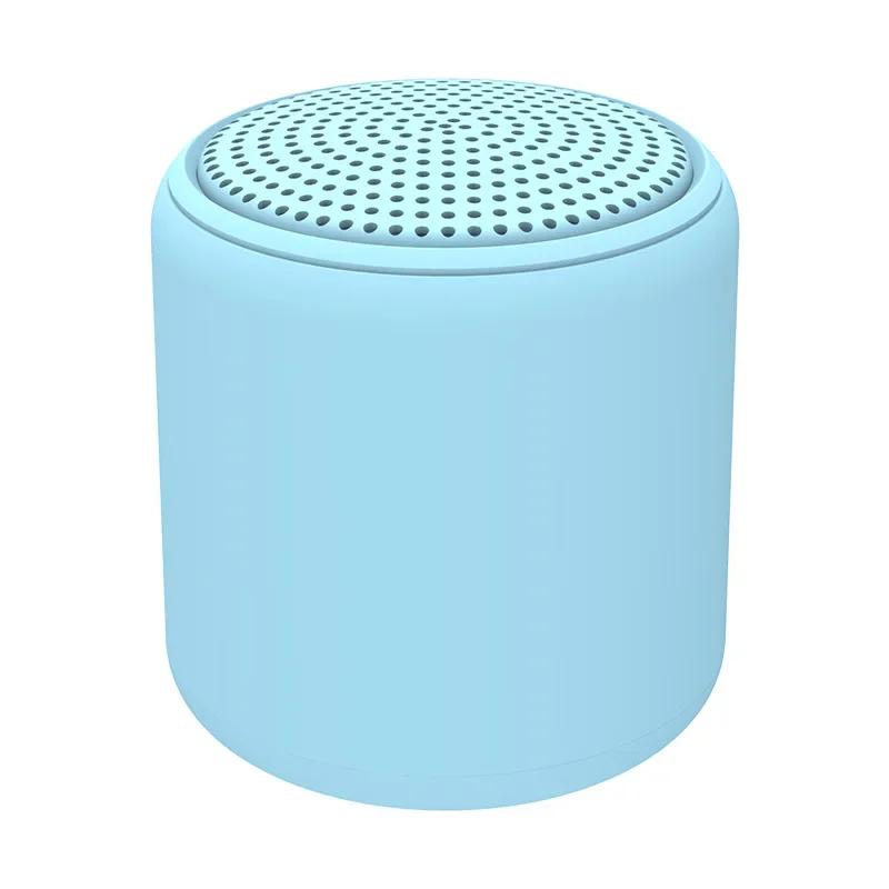 Mini Portable Wireless Bluetooth Speaker Long Lasting Life Stereo Surround Bass USB Charging Outdoor Round Audio Player Hot Sale