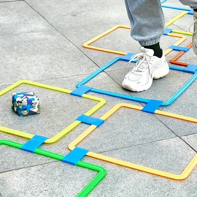 20pcs Durable PP Plastic Bounce Sensory Game Set - Multiplayer Outdoor Recreation for Quick Reaction Agility Improvement, Backyard Yard Activity