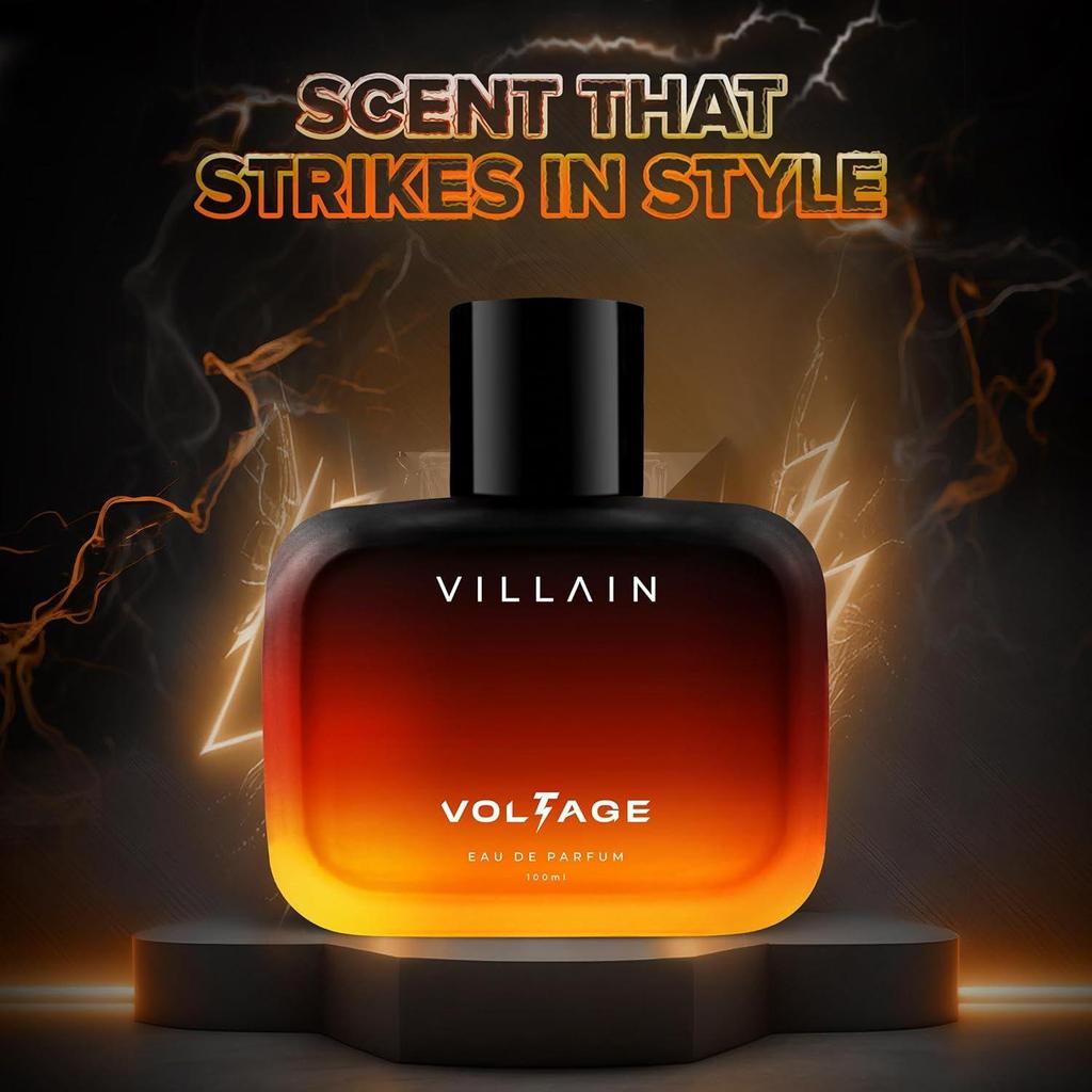 Villain Voltage Eau de Parfum für Herren | Würziges Fougere Langanhaltender Duft