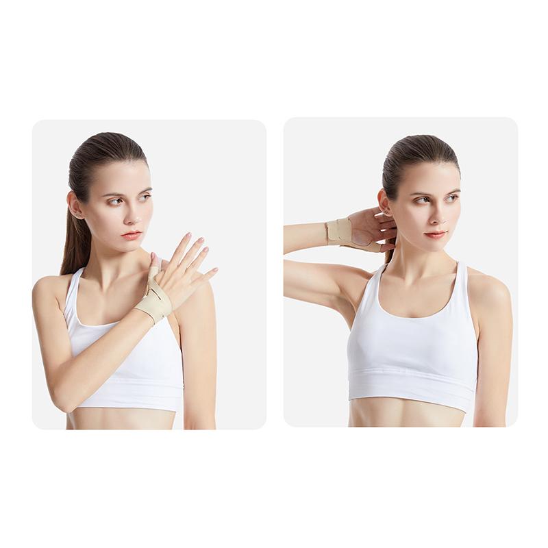 1Pc Thumb Brace Wrist Stabilizer Pain Relief Right Or Left Hand Soft Thumb Support Compression Sleeve Protector For Women Men