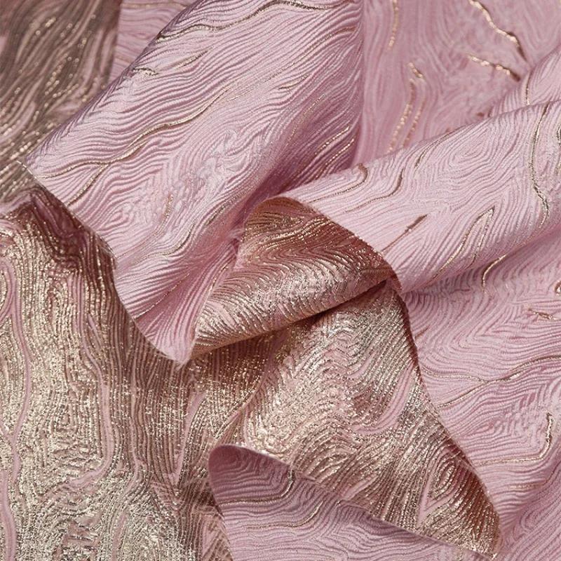 Žakárová látka 100x150 Olejomalba Brokátová vazba Oděvní návrhář Oděvy Šicí látka Velkoobchod Metráž Látka DIY Materiál