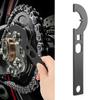 Enhanced Torque Carbon Steel Tool Compact Size Nut Wrench Multi-Function Wrench  Survival Tool