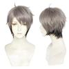 Cosplay Gradient Black Short Perfect for Parties and Includes 3 Bonus a Dedicated and a Memo Heat-resistant Wig, "Second Castle" Edo-Nezumi Style,