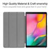 Custer Texture Horizontal Flip PU Leather Case for Galaxy Tab A 10.1 2019 , with Three-folding Holder & Sleep / Wake-up Function