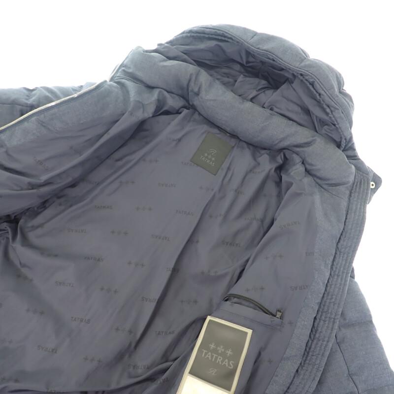 TATRAS  MTAT20A4289-D 3 Down jacket Navy wool/silk mens