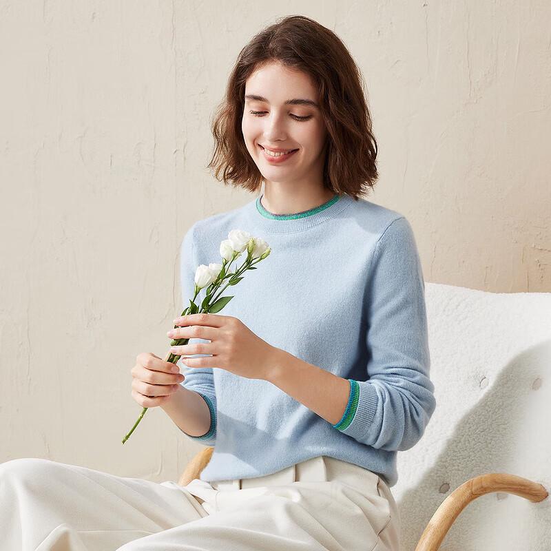 Women's Premium Round Neck Cashmere Sweater