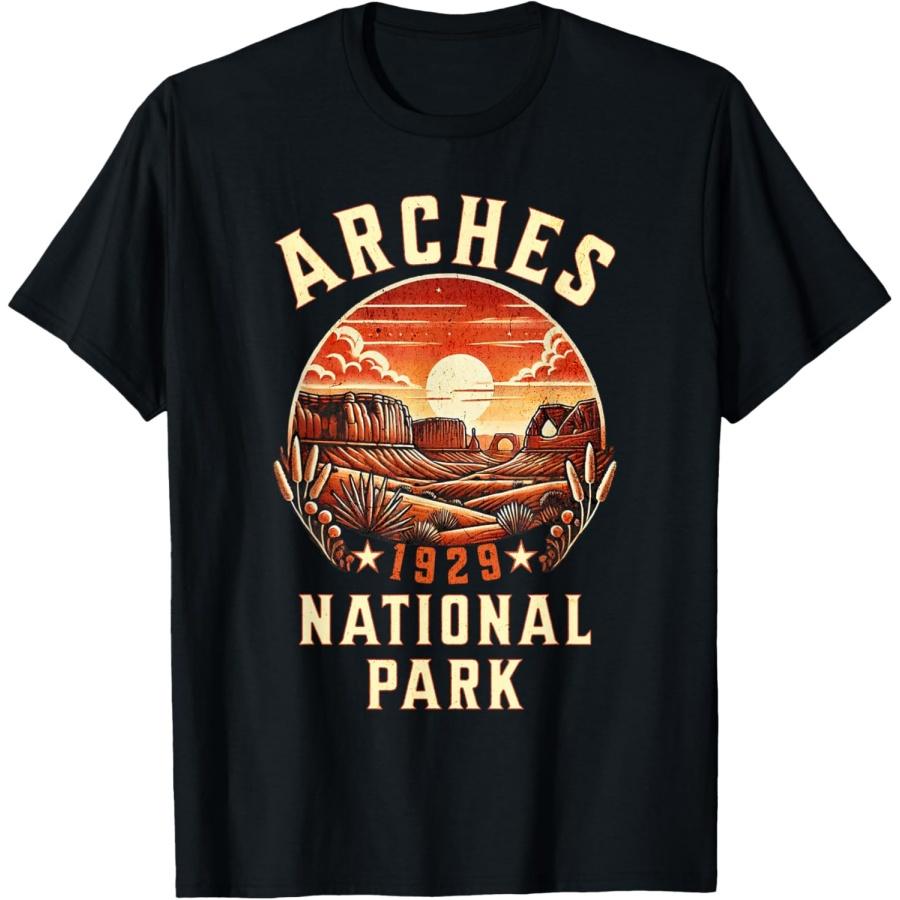Arches National Park Utah - Nature Lover USA T-Shirt S