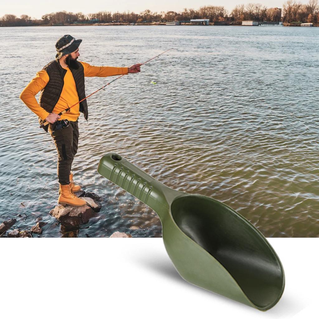 Baits Shovel Carp Fishing Shovel Fishing Baits Throwing Spoons for Feeding