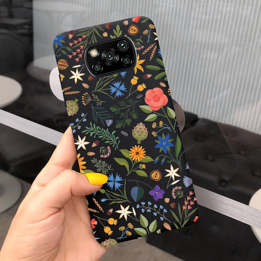Poco X3 Pro Case Silicone Soft Phone Back Cover For Xiaomi Poco X3 NFC Popular Fundas For Xiomi Mi Poco X3 X 3 X3NFC X3Pro Coque