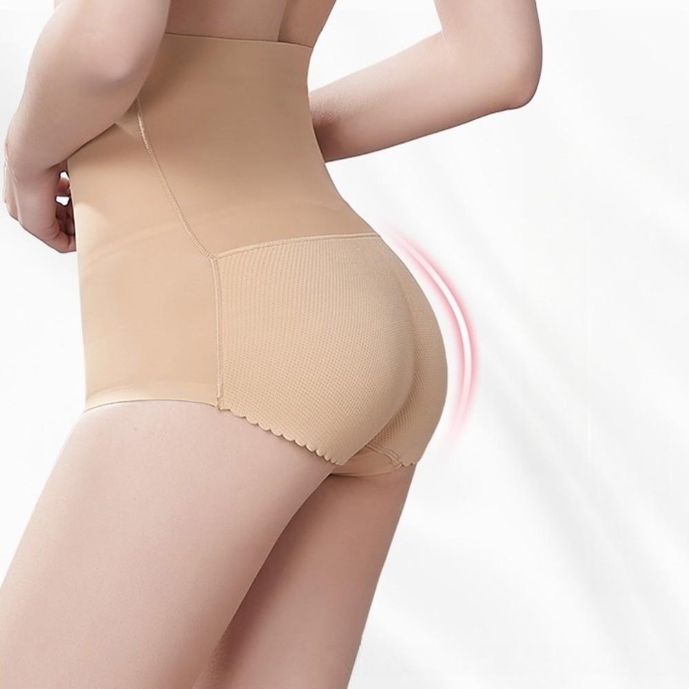 High-waisted Enhancer Hip Pants Butt Hip Lifter Girdle Underwear Fake Butt Pad Body Shaper  Female