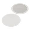 Disk Coffee Filter 2.4 Inch Stainless Steel Reusable French Press Coffee Maker Metal Filter Mesh for Replacement