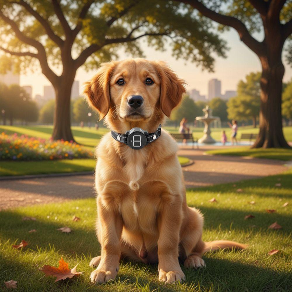 Rechargeable Smart Dog Anti Bark Device Remote Control Waterproof Dog Training Collar Vibration Mode Intelligent