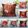 M-mitsuba ANIME Pillow Case Removable Washable Cushion Cover – All-Season Soft Linen